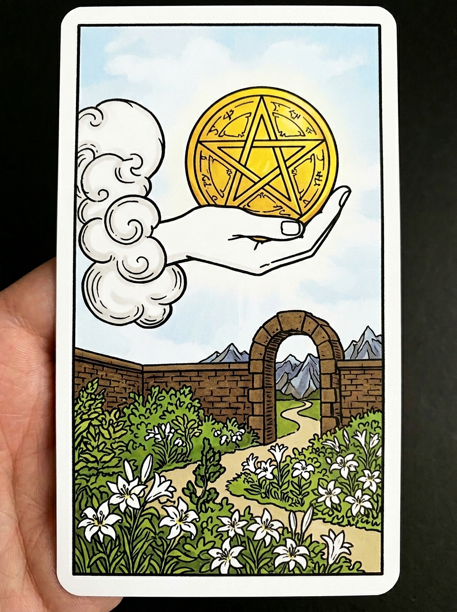 Ace of Pentacles: Material Manifestation, Prosperity, and the Seed of Abundance
