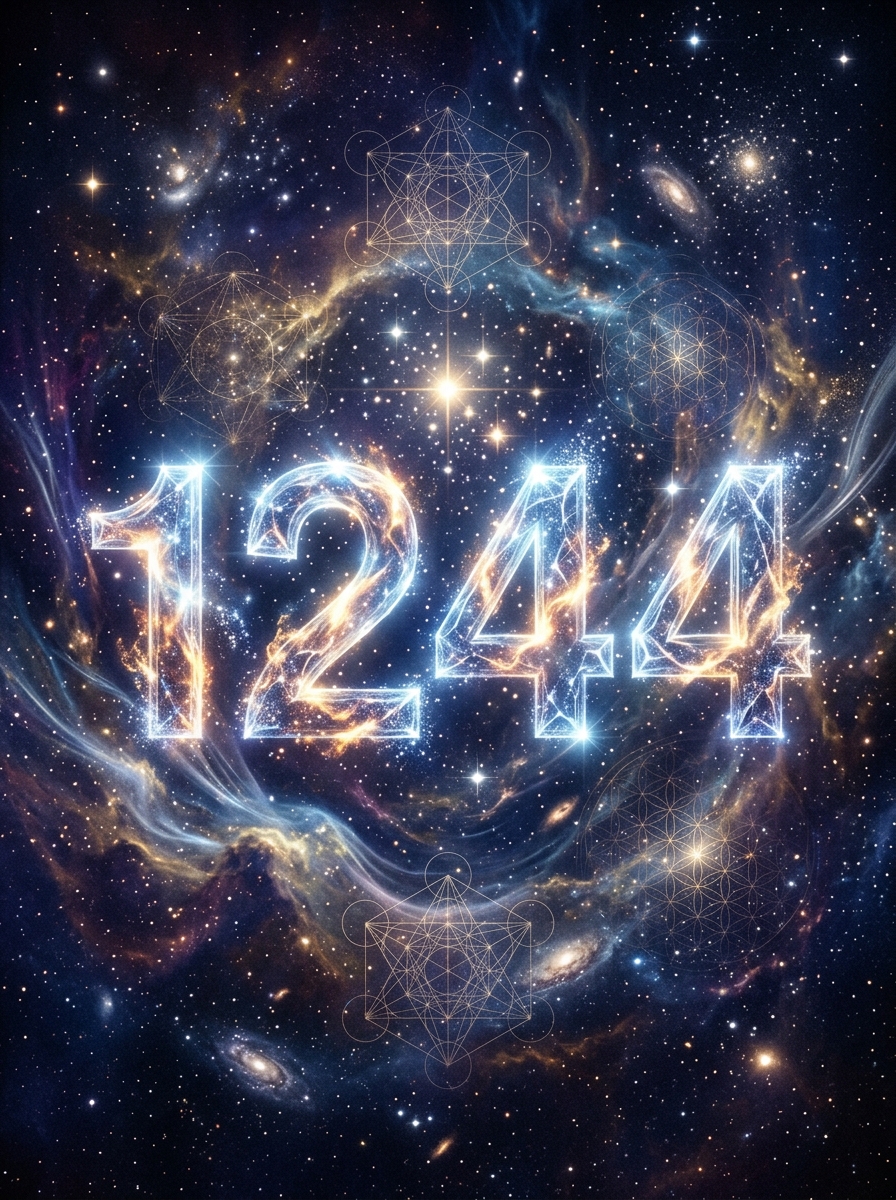 Angel Number 1244 Meaning: The Quiet Architecture of a Life Coming Into Form
