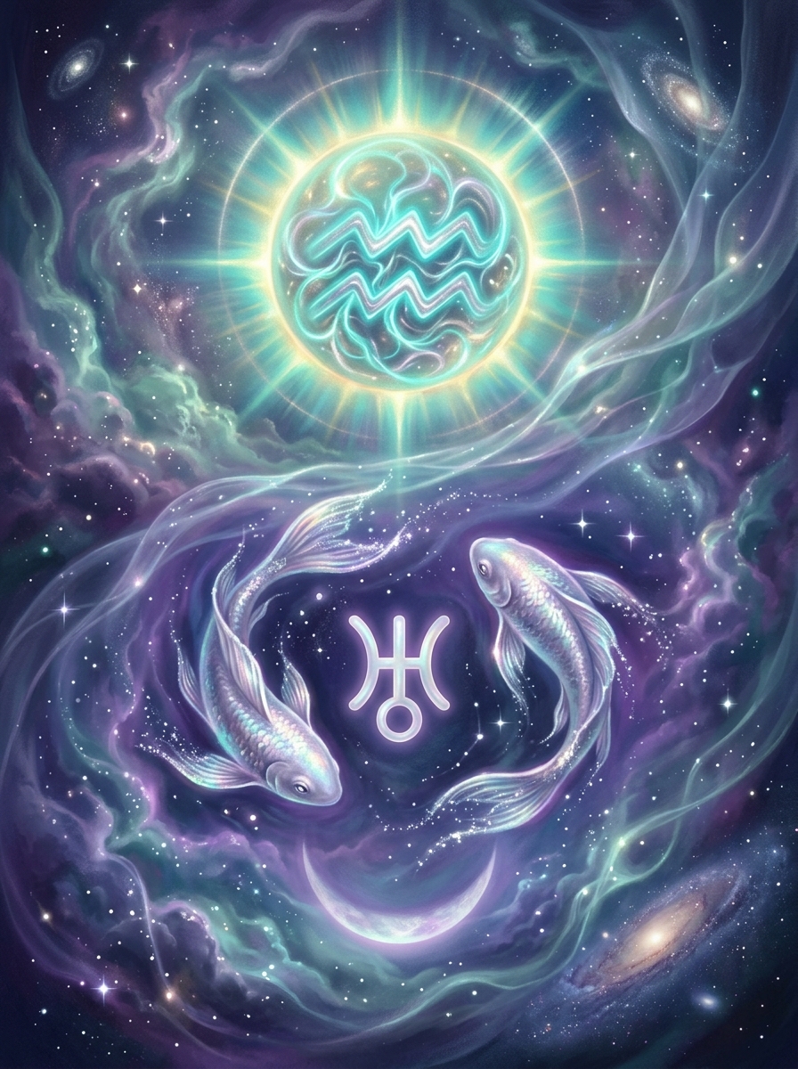 Aquarius Sun, Pisces Moon: The Social Dreamer's Complete Guide