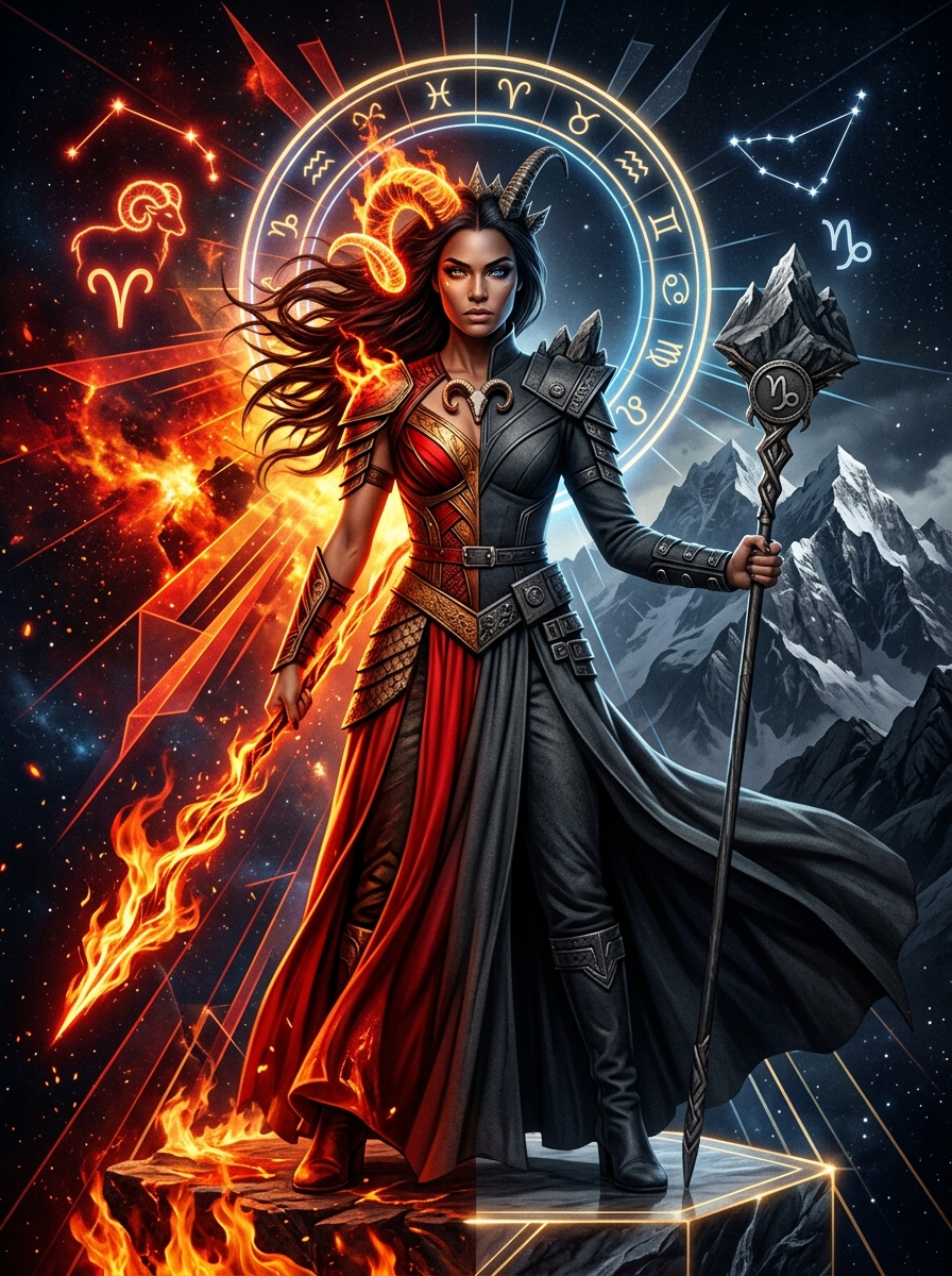 Aries Sun, Capricorn Rising: The Pioneering Executive