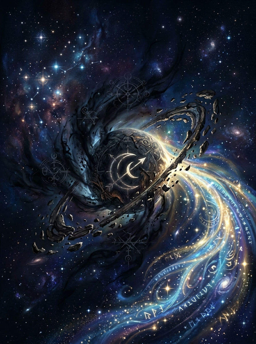 Astrological Detriment: Transforming Exile into Evolutionary Wisdom