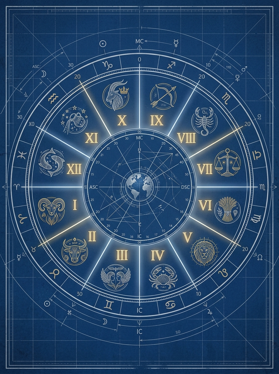 Astrological Houses: The Complete Guide to the 12 Life Arenas