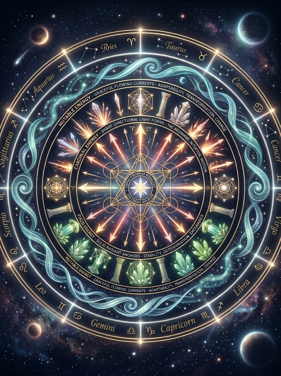 Astrological Modalities Explained: Cardinal, Fixed, and Mutable Signs