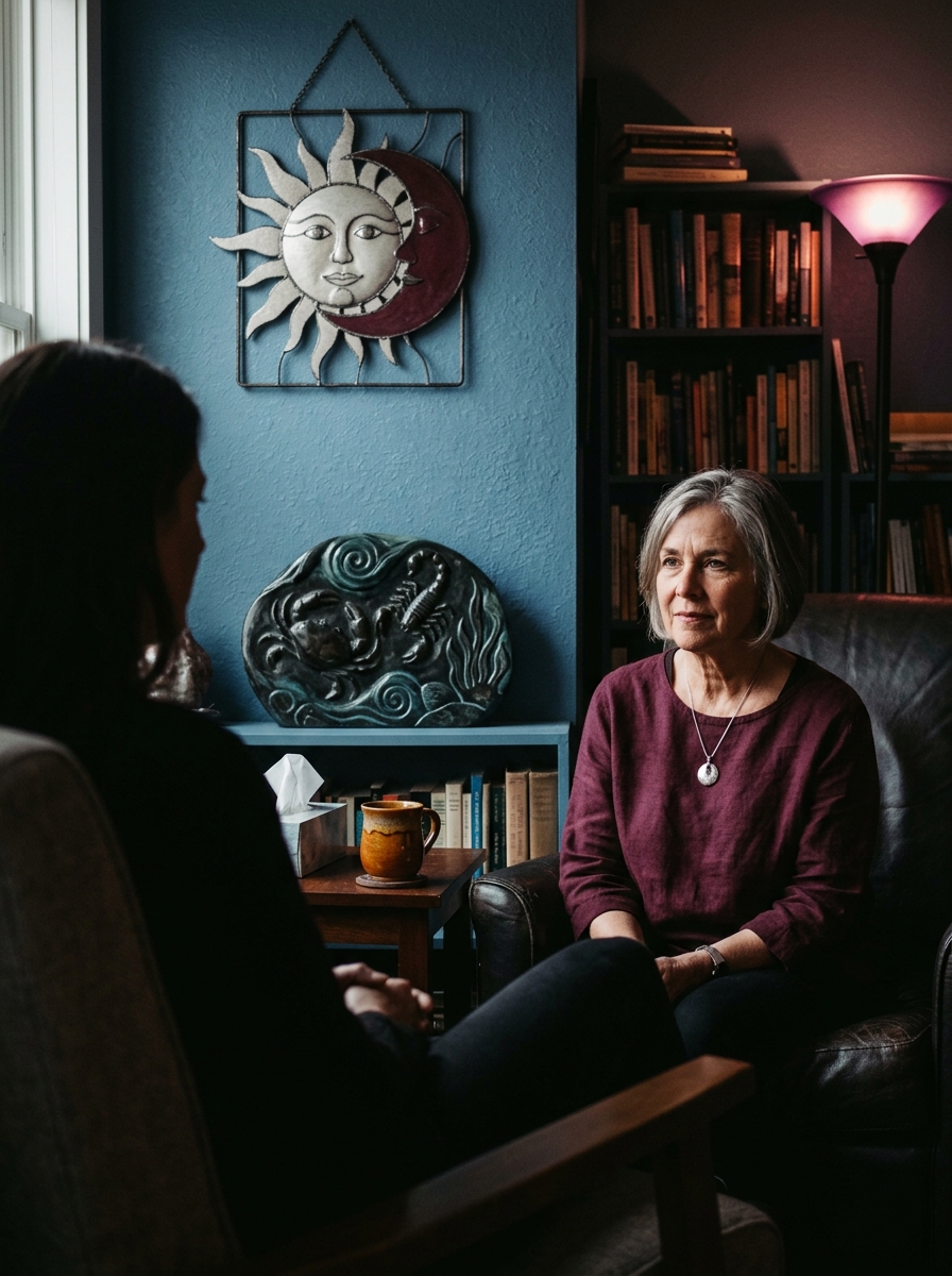 Cancer Sun, Scorpio Moon: The Archetypal Therapist of the Zodiac