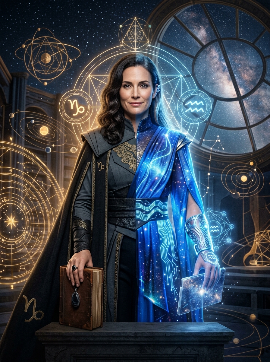 Capricorn Sun, Aquarius Rising: The Humanitarian Innovator