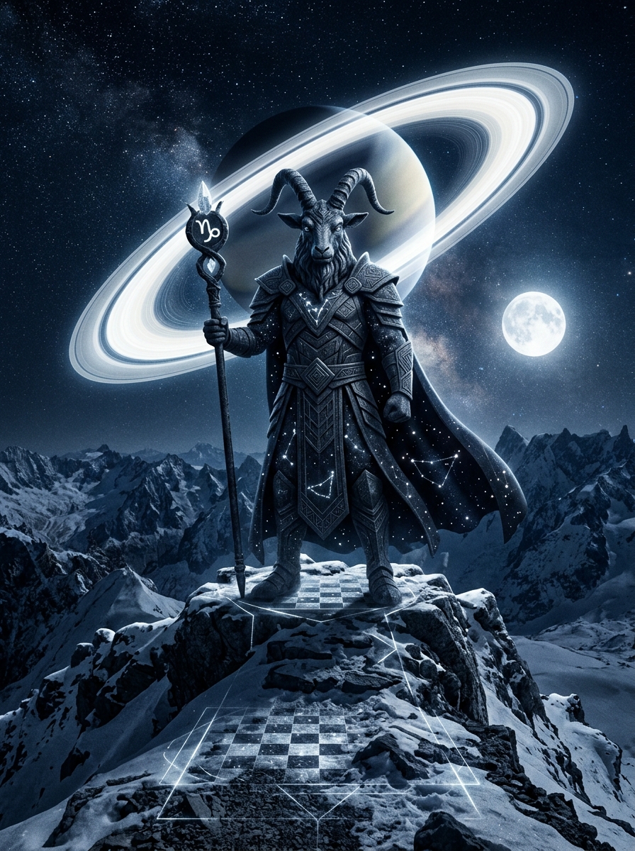 Capricorn Sun Capricorn Rising: The Tenacious Strategist