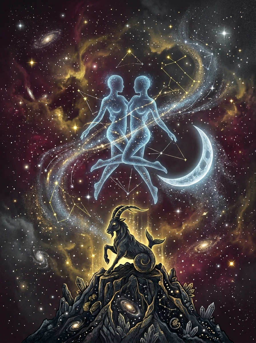 Capricorn Sun, Gemini Rising: The Insightful Communicator