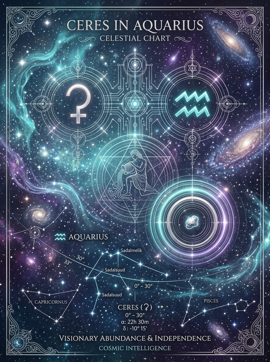 Ceres in Aquarius: Nourishment Without Possession