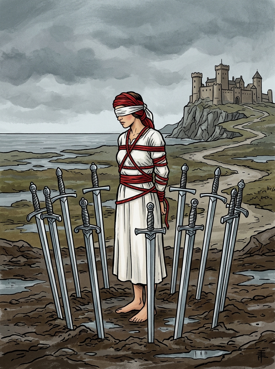 Eight of Swords: Mental Imprisonment and the Path to Freedom