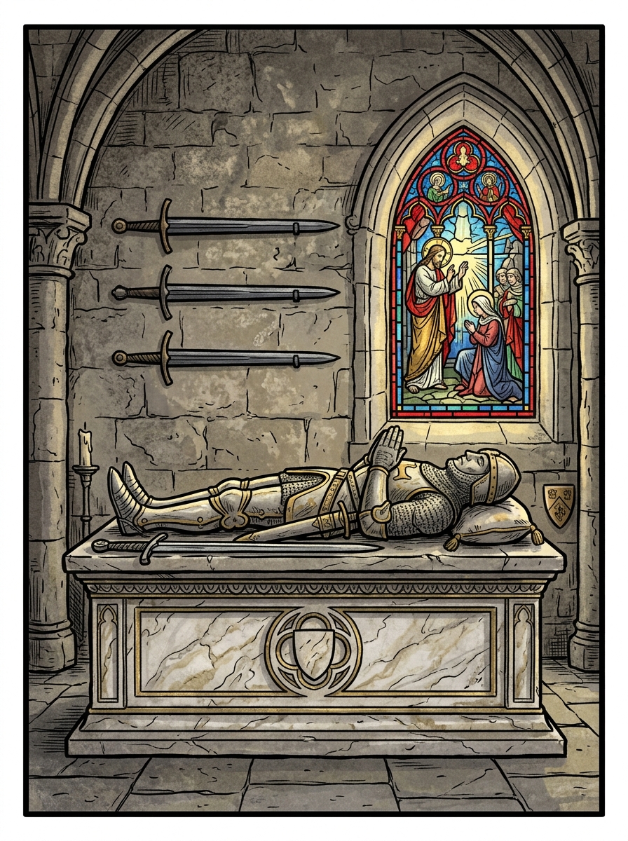 Four of Swords Tarot Card: Meanings, Symbolism, and Practical Advice