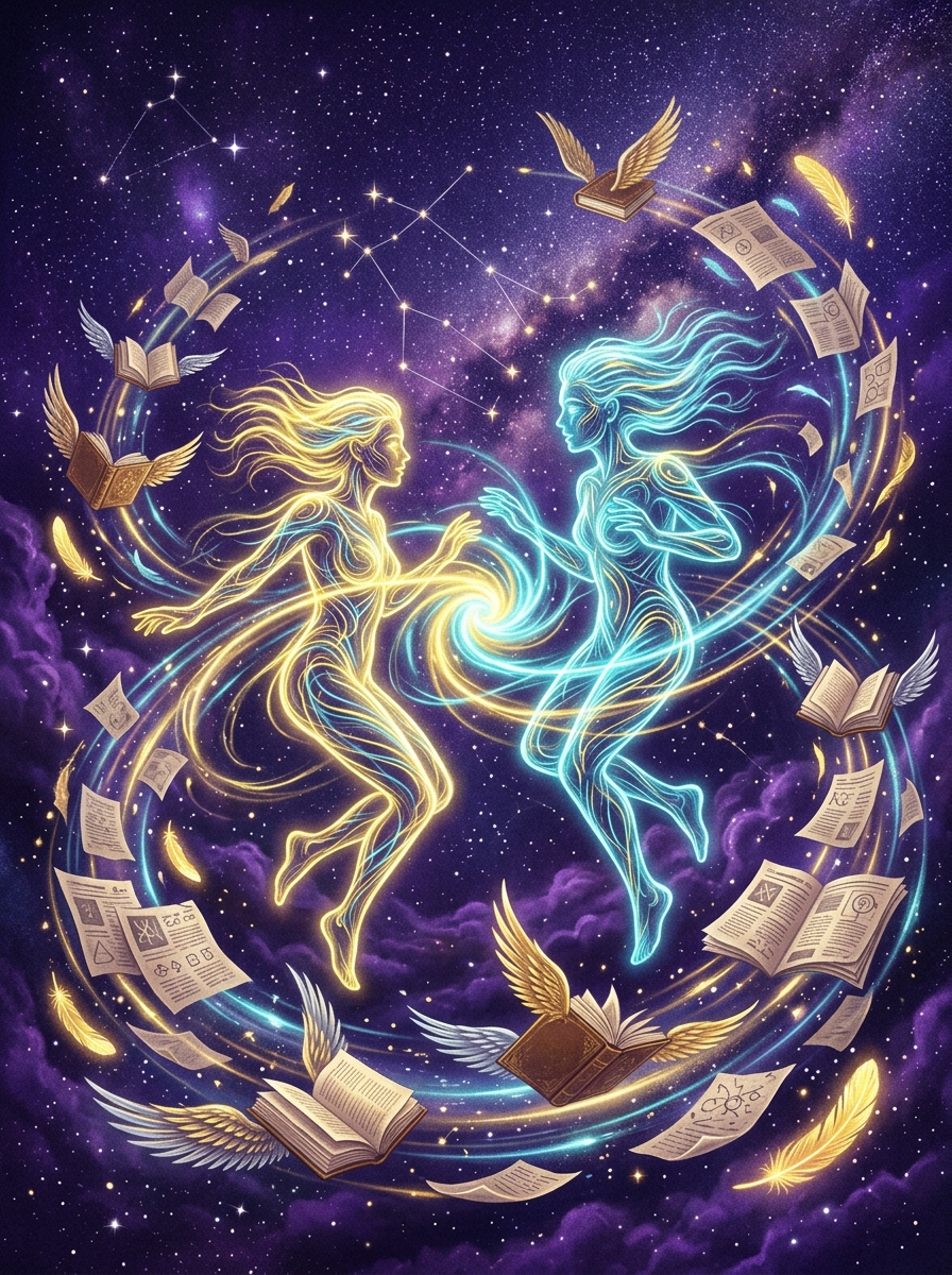 Gemini and Gemini Compatibility: Two Minds in the Same Mirror
