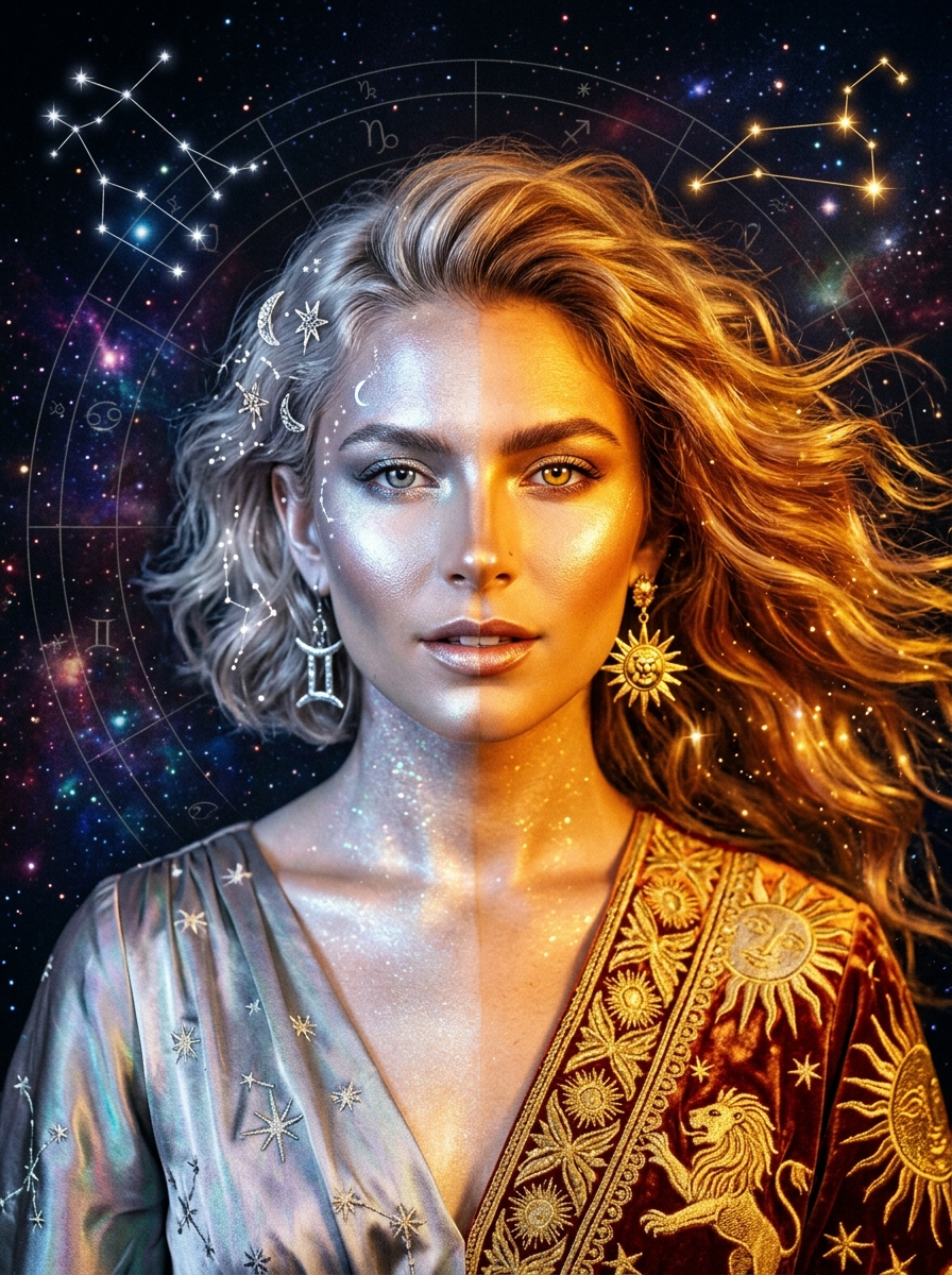 Gemini Moon, Leo Rising: The Wit Beneath the Crown