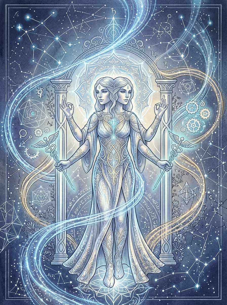 Gemini Second Decan: Mercury With a Jupiterian Halo