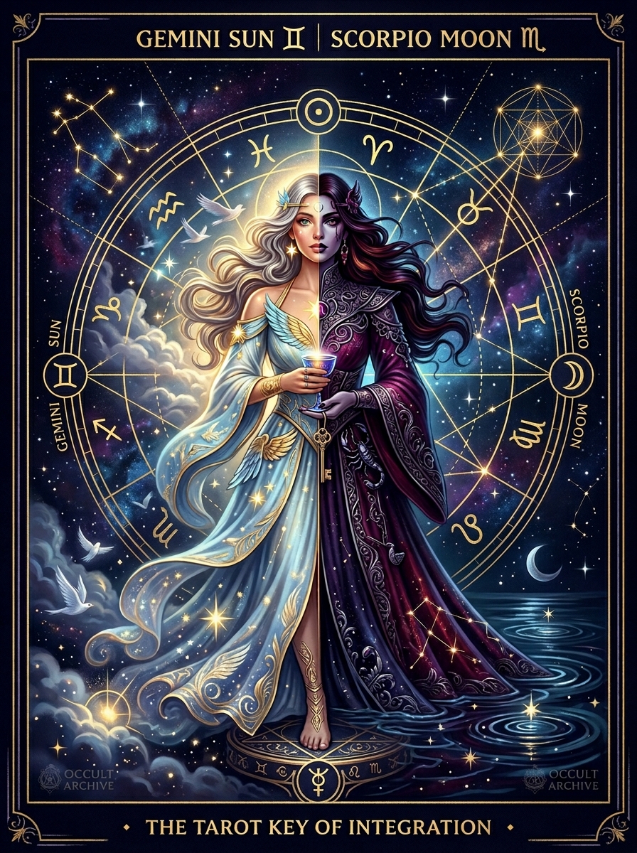 Gemini Sun Scorpio Moon: The Communicative Investigator