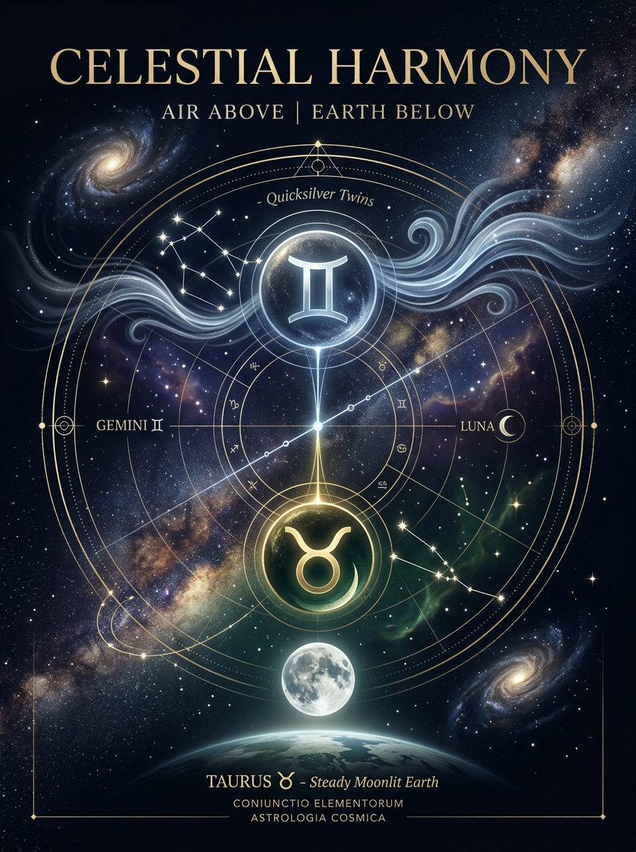 Gemini Sun, Taurus Moon: The Grounded Communicator