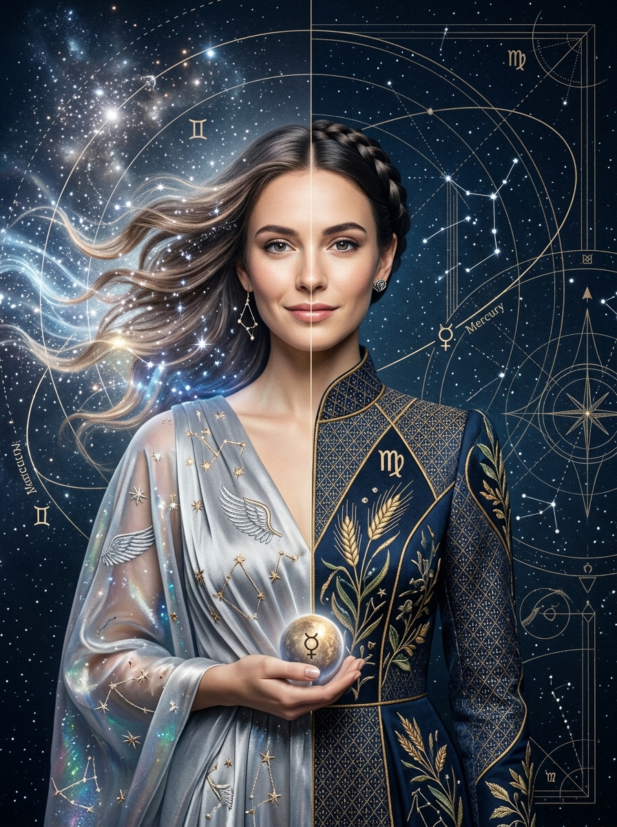Gemini Sun Virgo Rising: The Archetype of the Precise Analyst