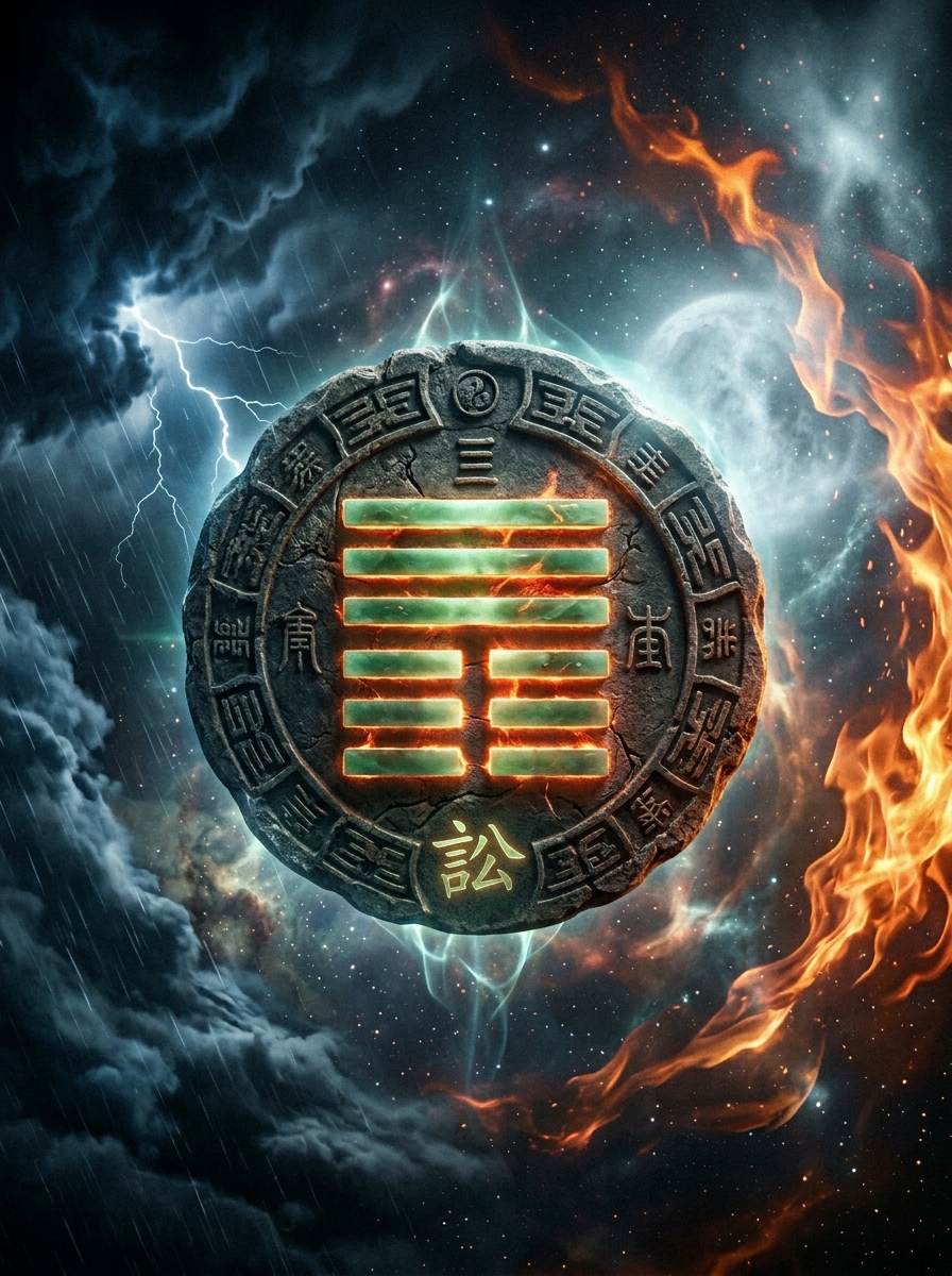 I Ching Hexagram 6: Conflict — When Truth Refuses to Yield