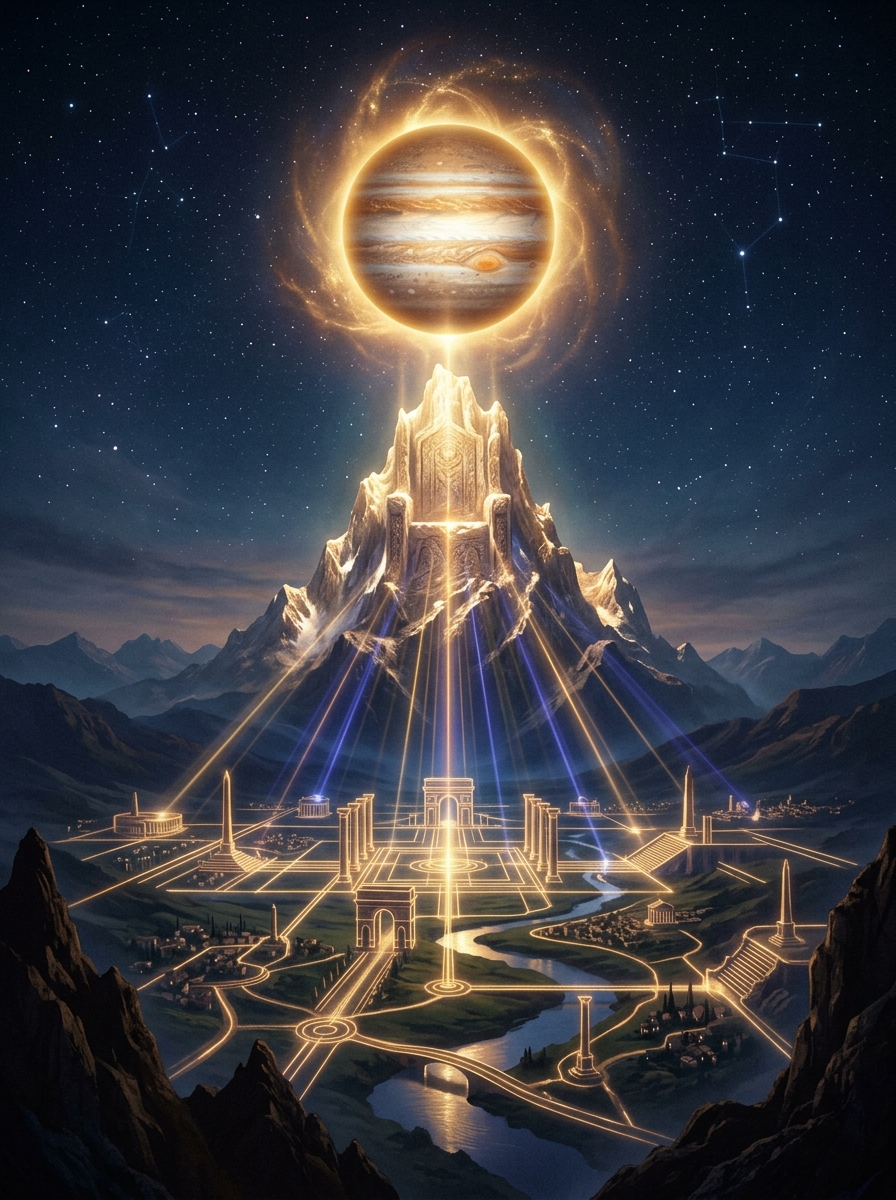 Jupiter in the 10th House: The Weight of a Mission