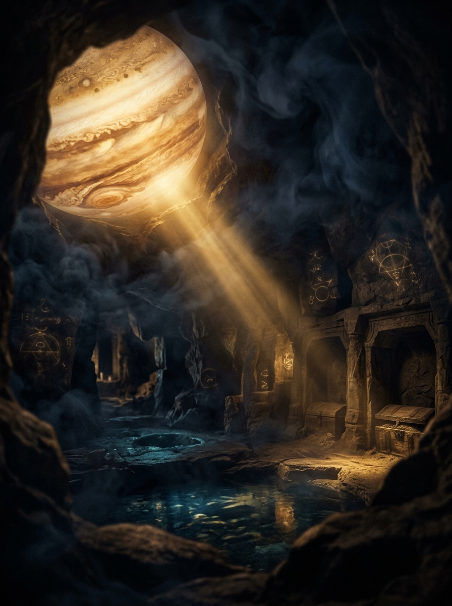 Jupiter in the 8th House: The Great Benefic in the Underworld