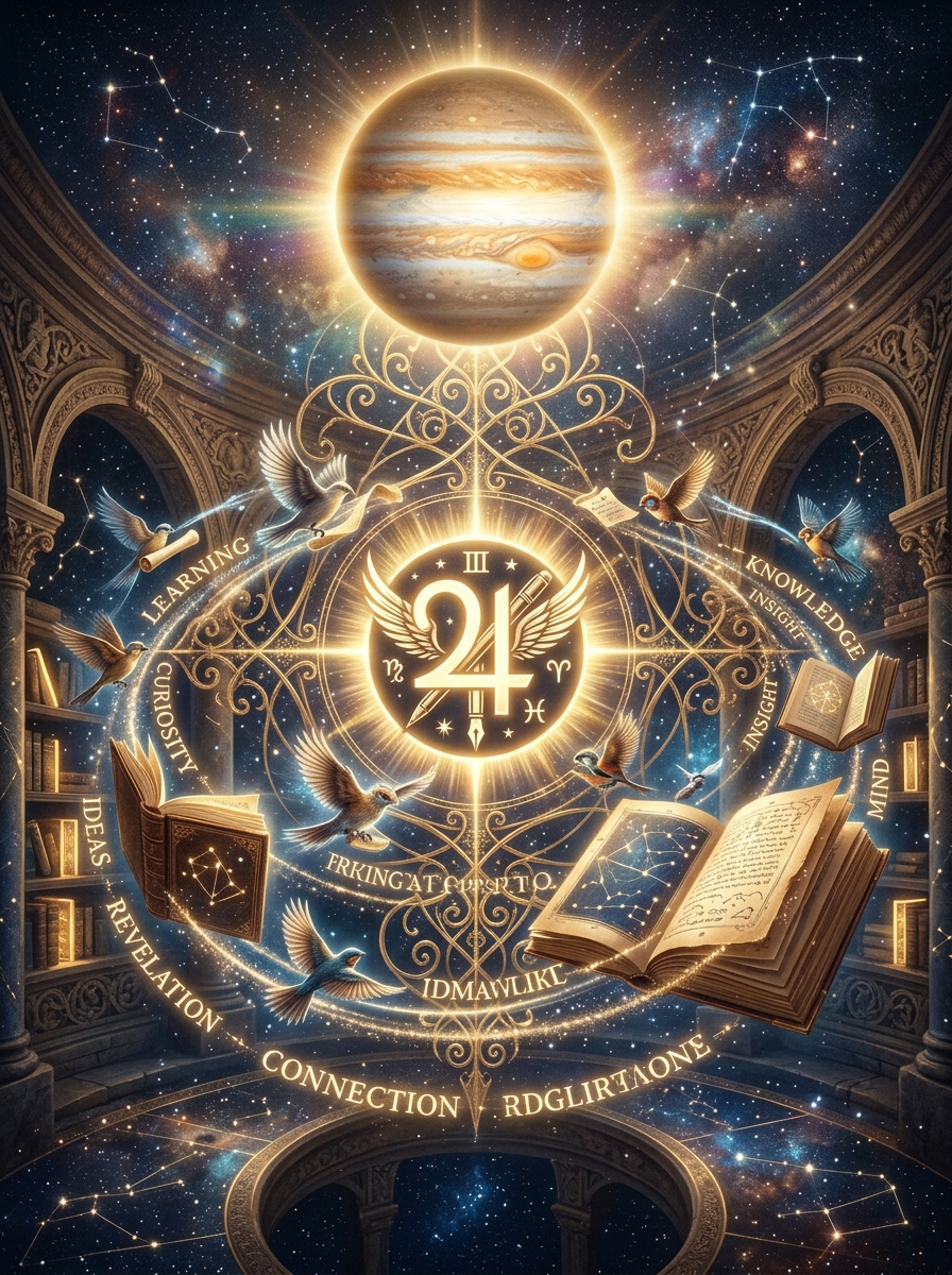 Jupiter in the Third House: The Archetypal Journey of the Curious Mind