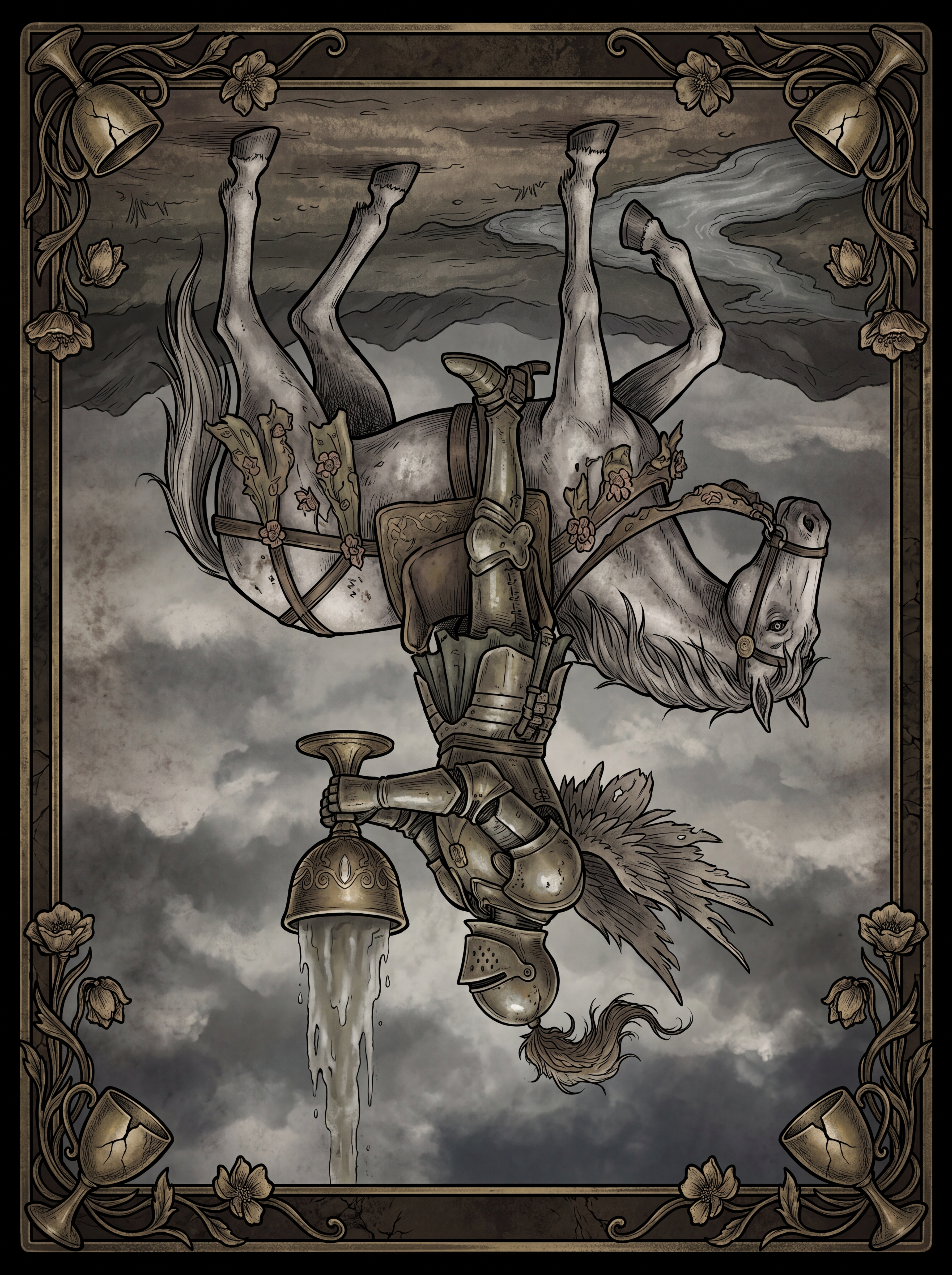 Knight of Cups Tarot Card — Meaning in Love, Career, Money, and Reversed — Reversed card