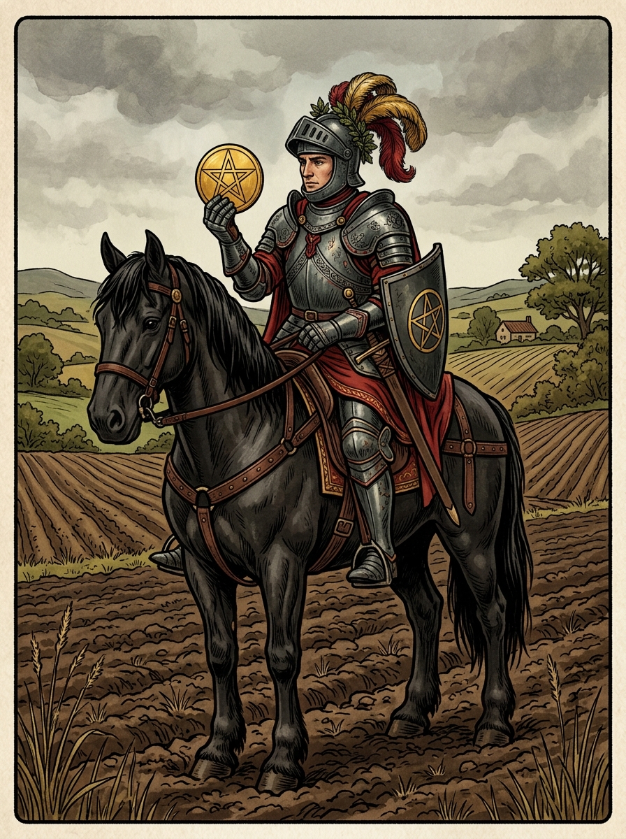Knight of Pentacles Tarot Card Meaning: The Master Craftsman