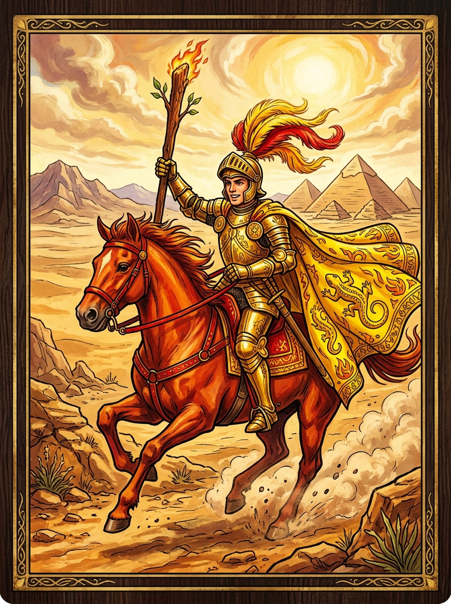 Knight of Wands Tarot Card Meaning
