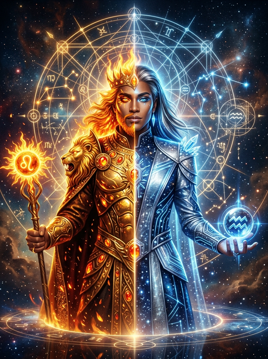 Leo Sun, Aquarius Rising: The Altruistic Innovator