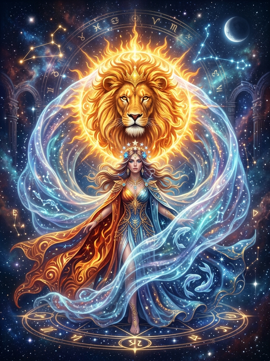 Leo Sun Pisces Ascendant: The Inspired Dreamer's Path of Radiant Empathy