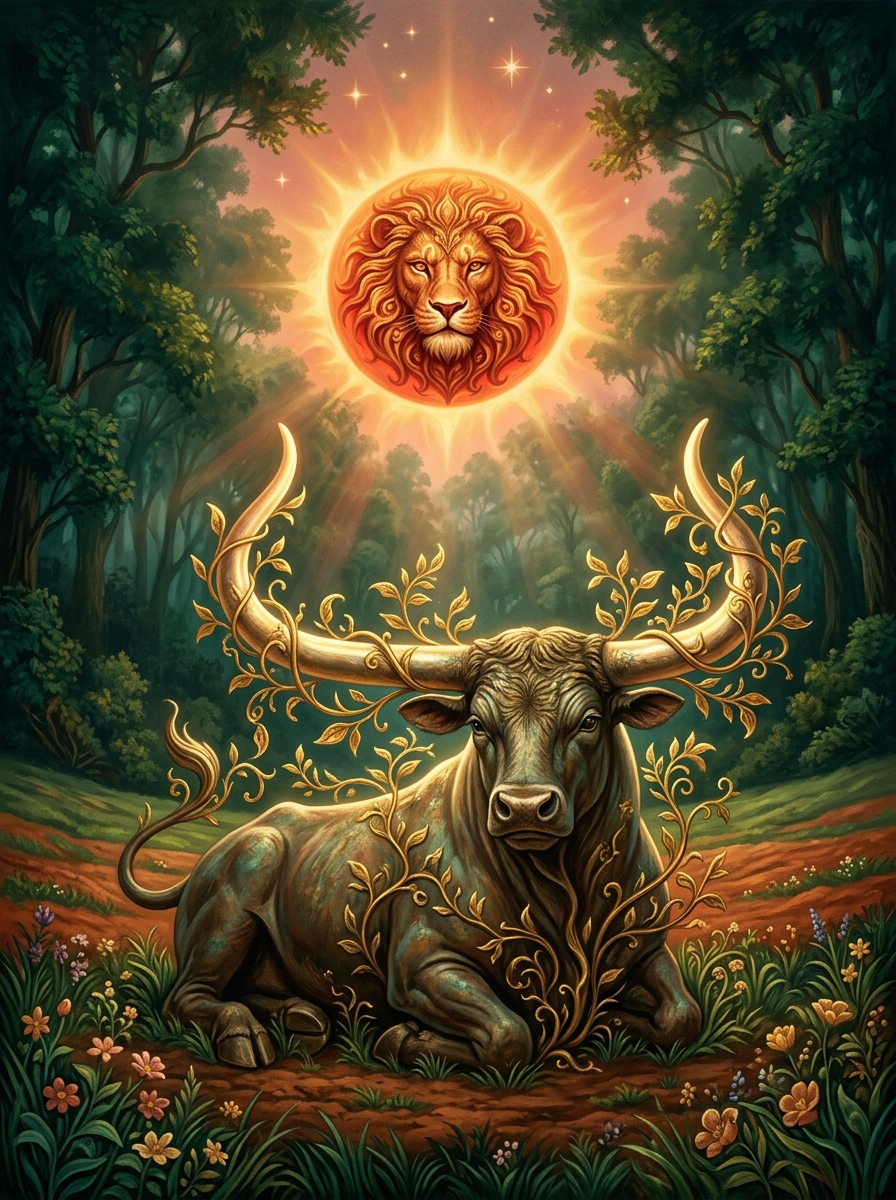 Leo Sun Taurus Rising: The Majestic Builder