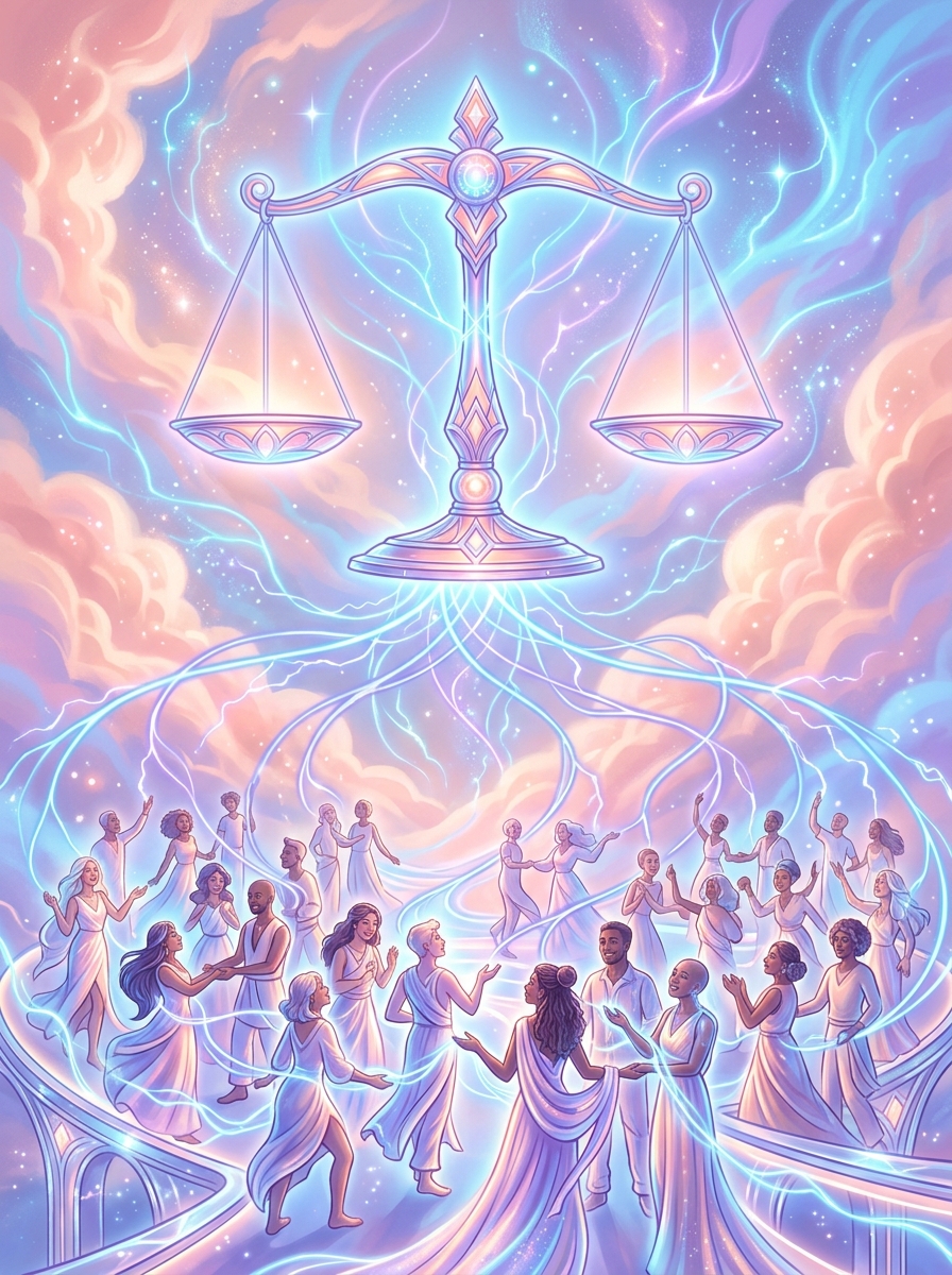 Libra and Aquarius Compatibility: The Air Trine of Mind and Meaning