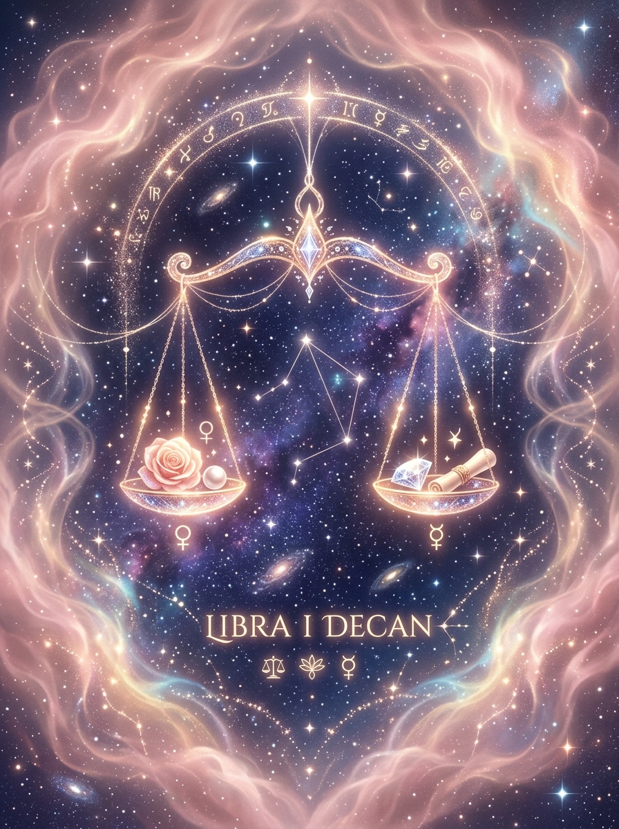 Libra First Decan: Venusian Diplomacy with a Mercurial Edge