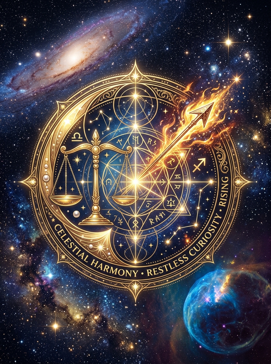 Libra Sun Sagittarius Rising: The Social Seeker
