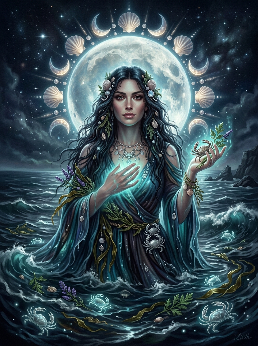 Lilith in Cancer: The Exile Who Became the Healer