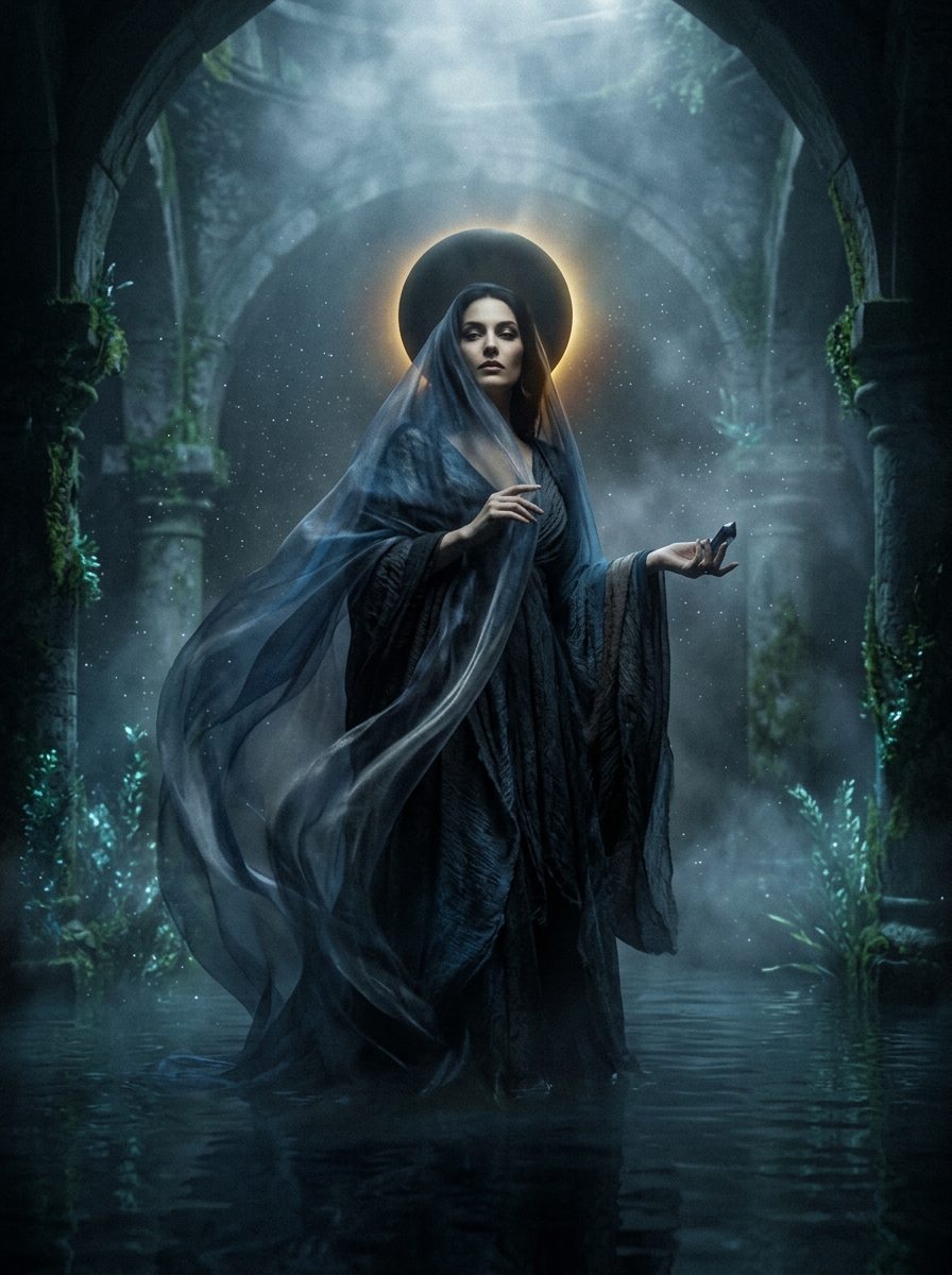 Lilith in the 12th House: Embracing the Untamed Shadow and Spiritual Sovereignty