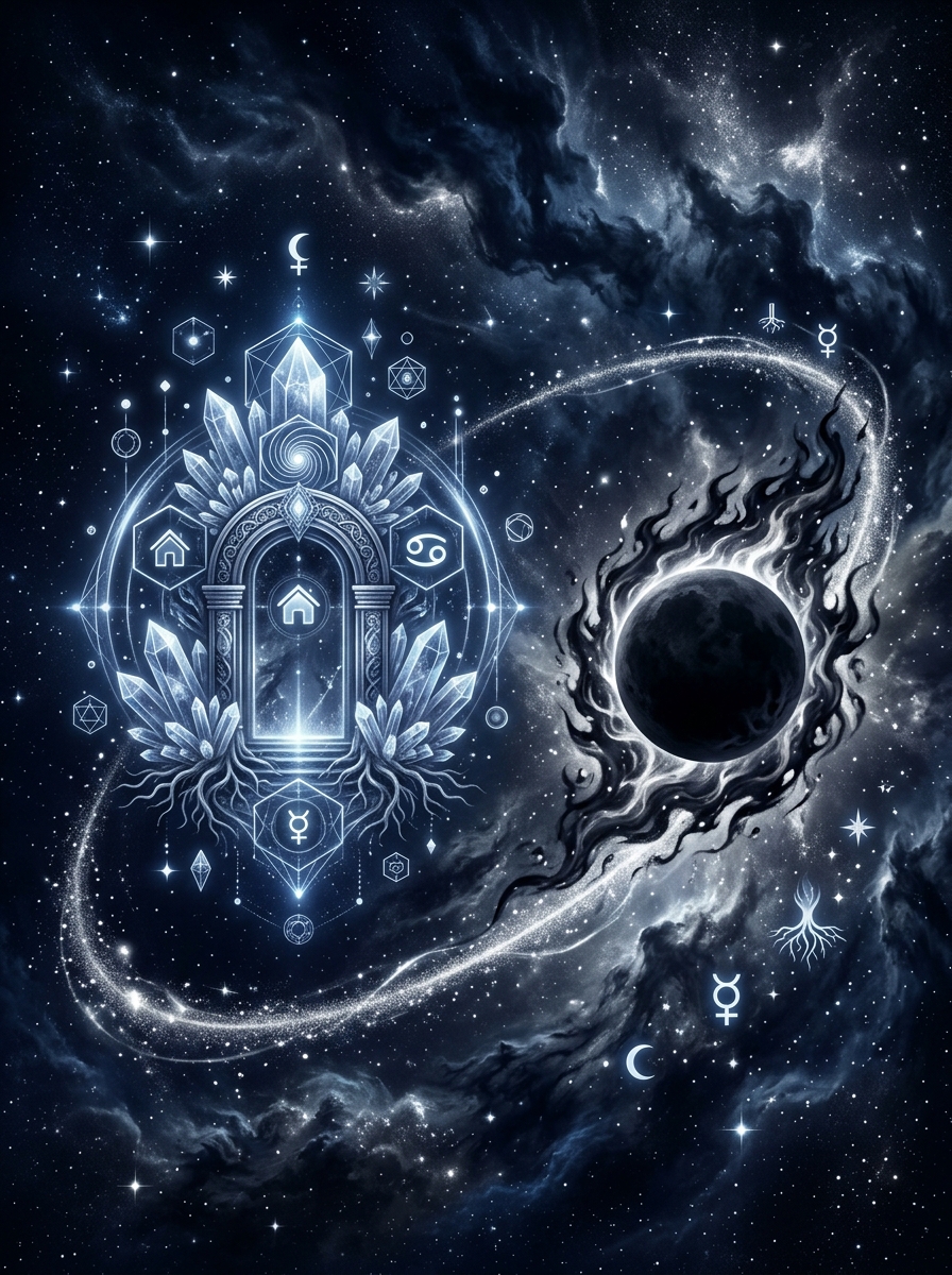 Lilith in the 4th House: The Sovereign Outcast and Ancestral Liberation