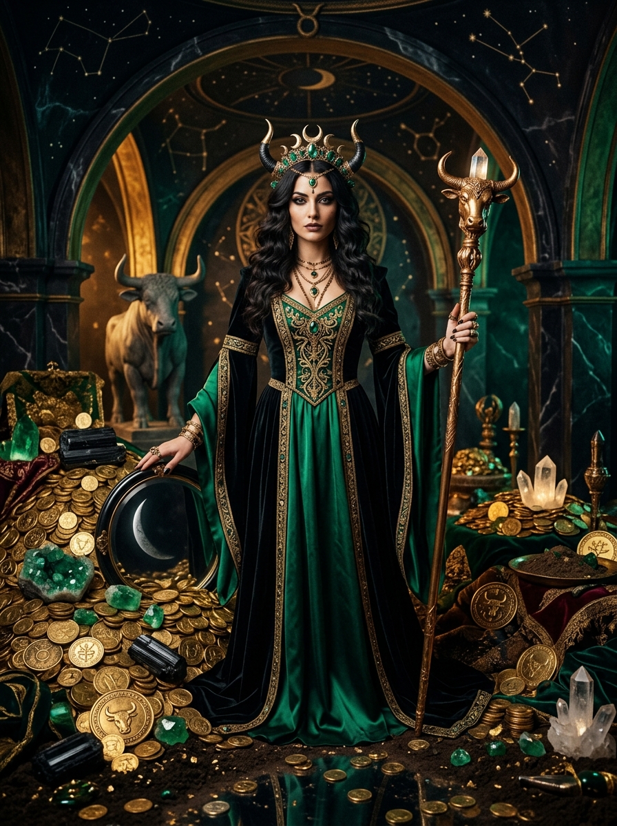 Lilith in the Second House: Reclaiming Self-Worth, Shadow Wealth, and Instinctual Sovereignty