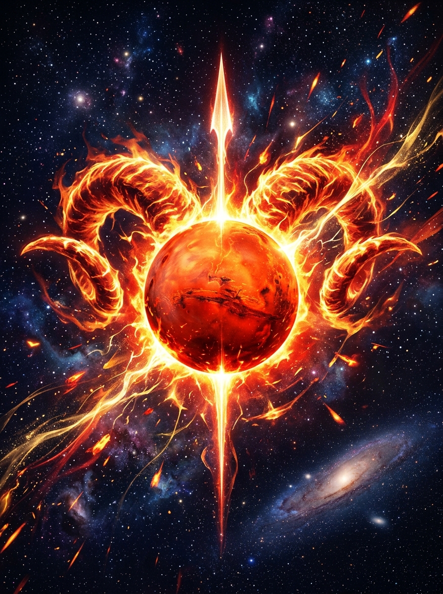 Mars in Aries: The Pure Fire of Action and the Pioneer's Will
