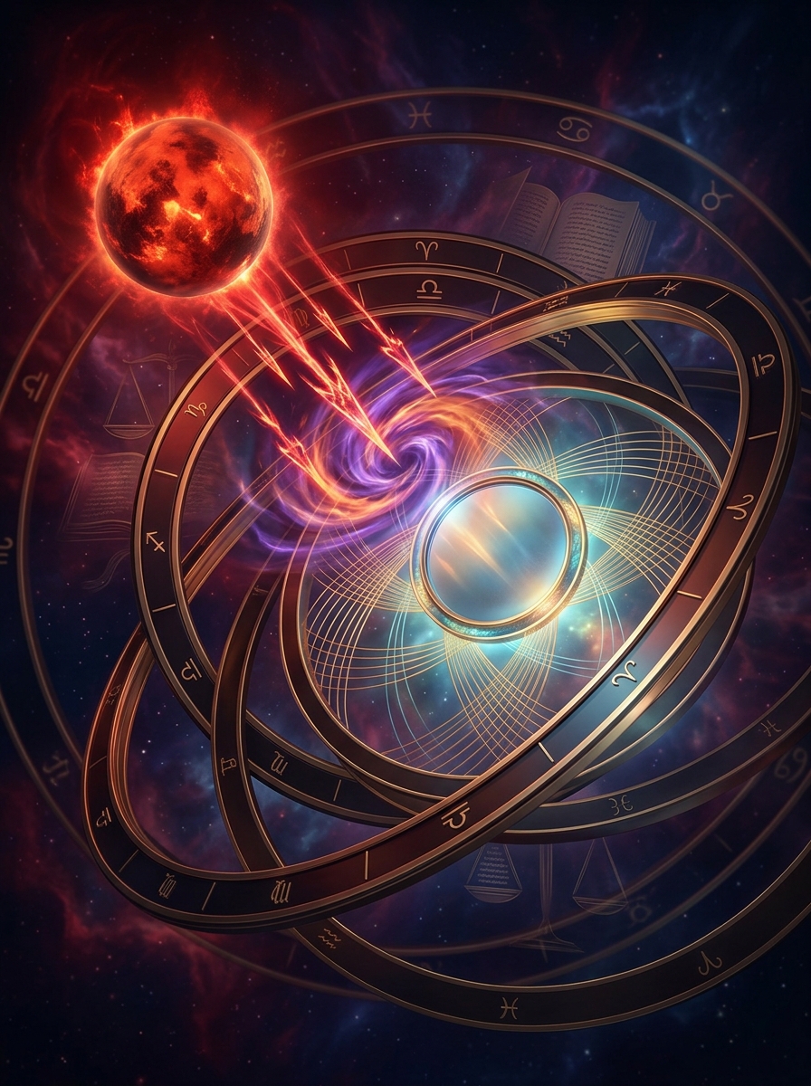 Mars in the Seventh House: The Warrior at the Threshold of Partnership