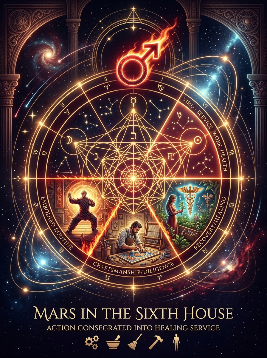 Mars in the Sixth House: The Warrior at Work