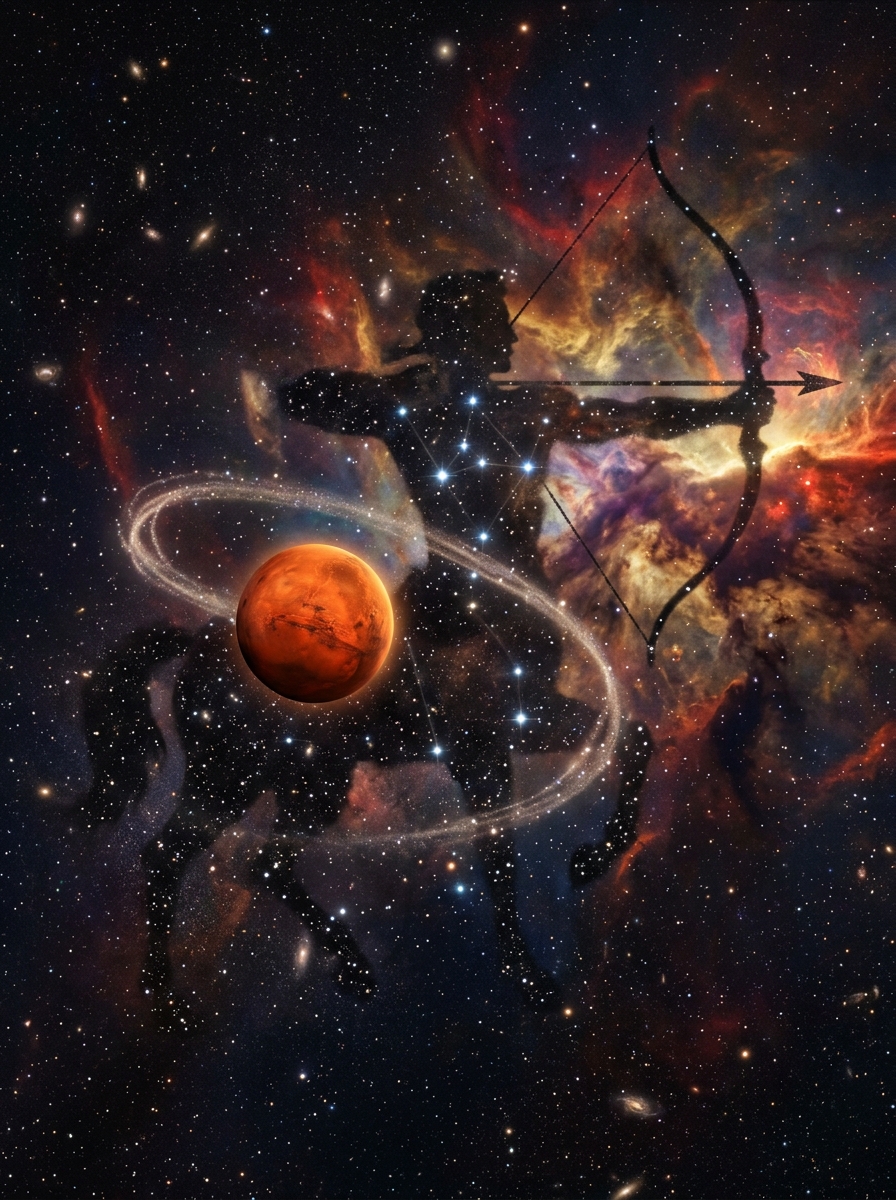 Mars Retrograde in Sagittarius: The Archer Turns Inward