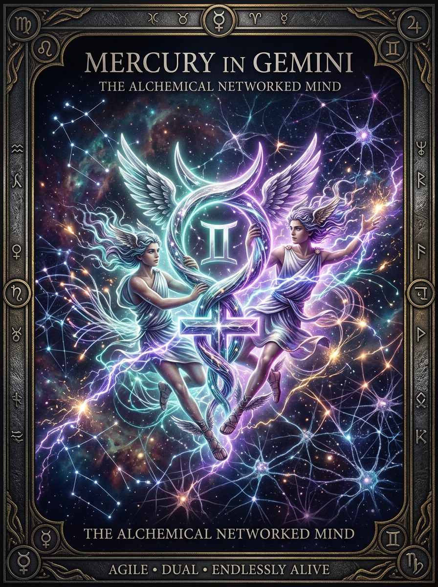 Mercury in Gemini: The Alchemical Dance of the Networked Mind