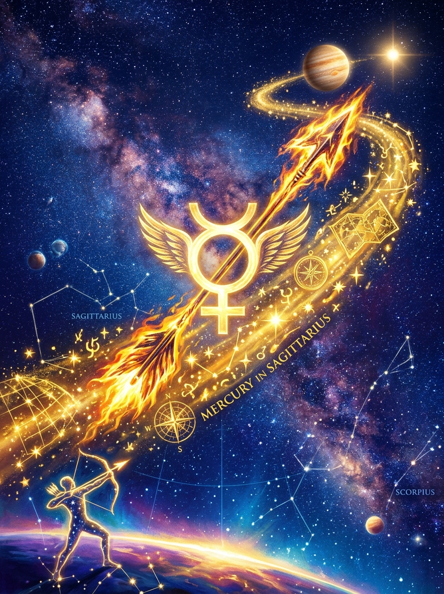 Mercury in Sagittarius: The Expansive Mind and the Quest for Universal Truth