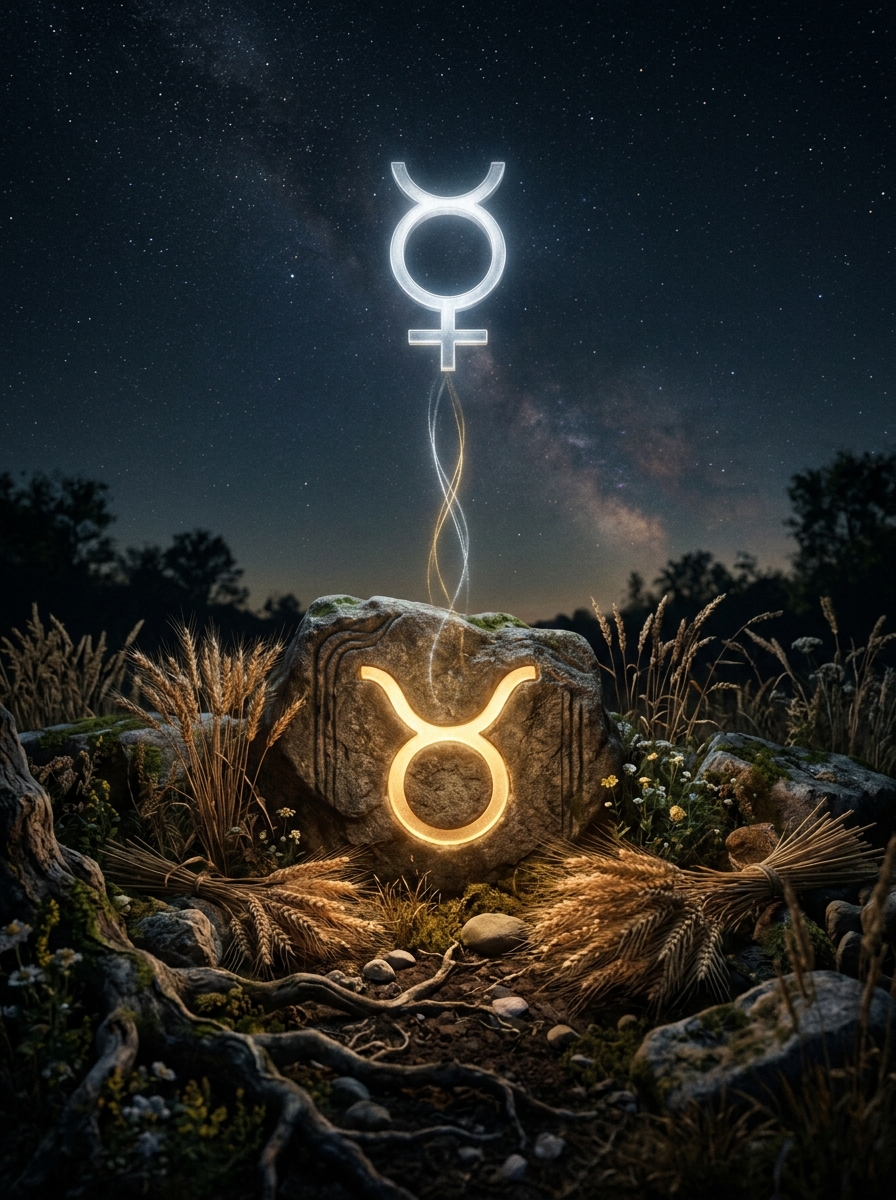 Mercury in Taurus: The Somatic Mind and the Art of Deliberate Thought