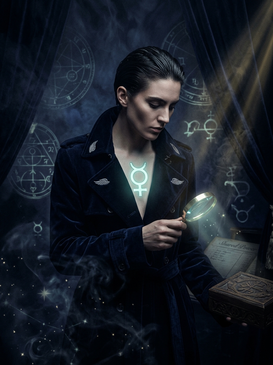 Mercury in the 8th House: The Psychological Investigator