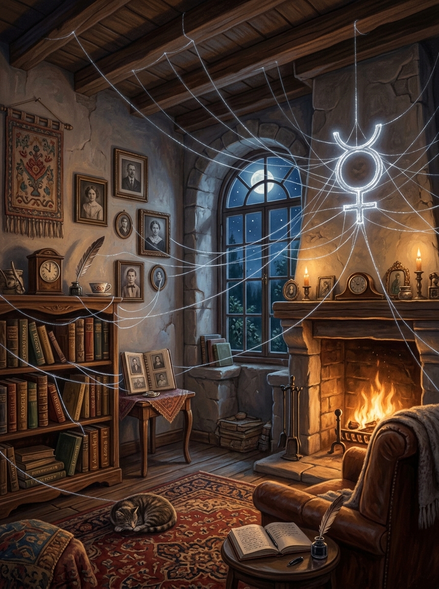 Mercury in the Fourth House: The Mind That Comes Home to Think