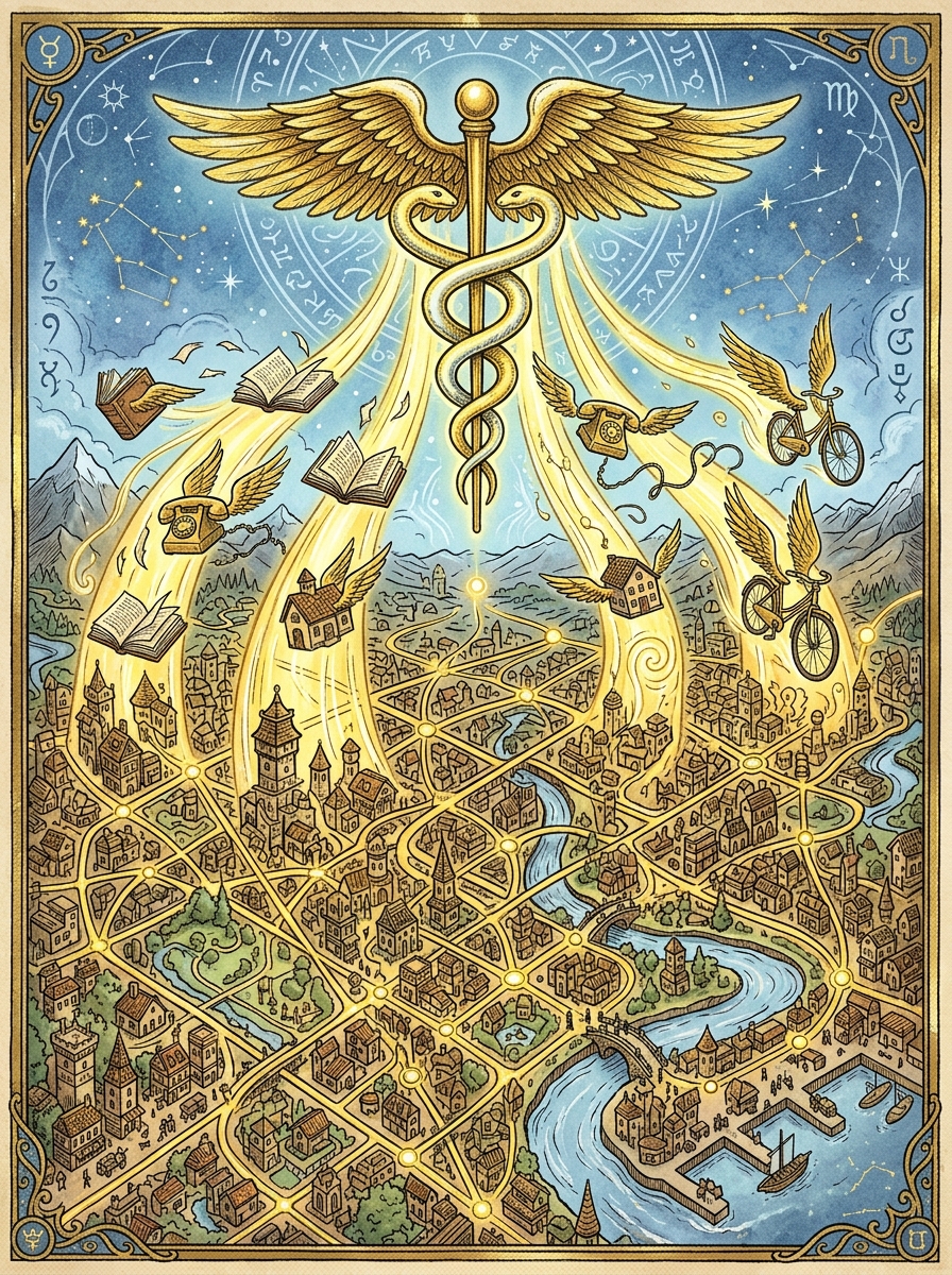 Mercury in the Third House: The Mind at Home in Its Own Kingdom
