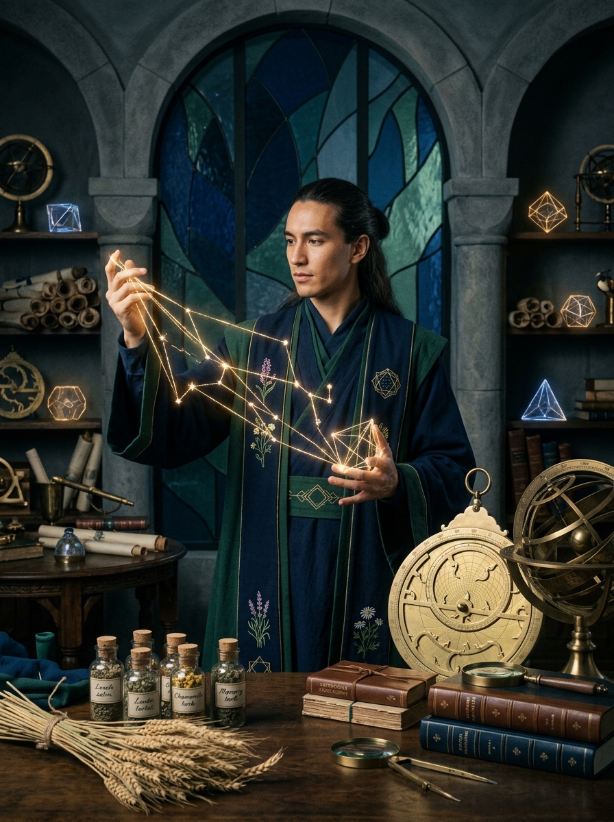 Mercury in Virgo: The Sacred Scribe and the Art of Mental Alchemy