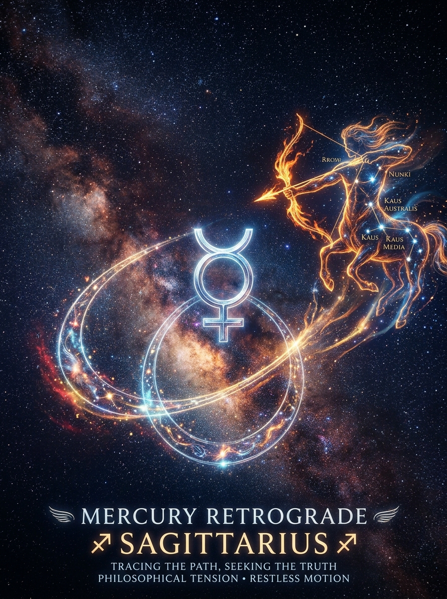 Mercury Retrograde in Sagittarius: When the Gospel Goes Back to Draft