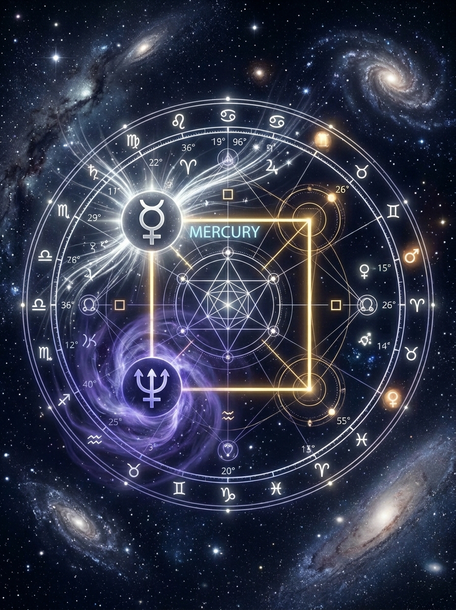 Mercury Square Neptune: The Mind at the Mirage’s Edge